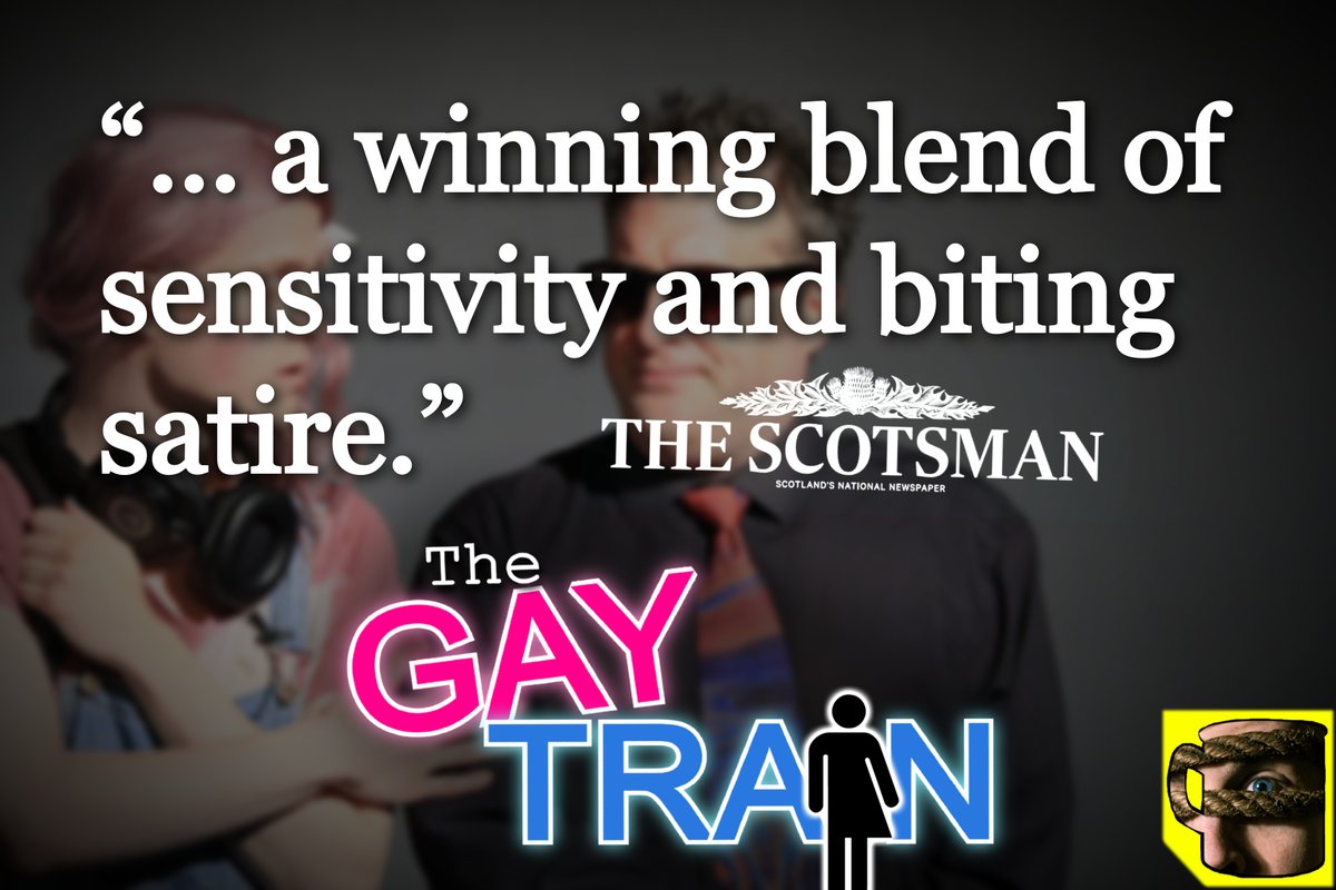 The_Gay_Train's tweet photo. Well, if that's not a glowing reccomendation I don't know what is. 
Only THREE SHOWS LEFT - get your tickets before it's gone! https://t.co/kzS0YWcuYA