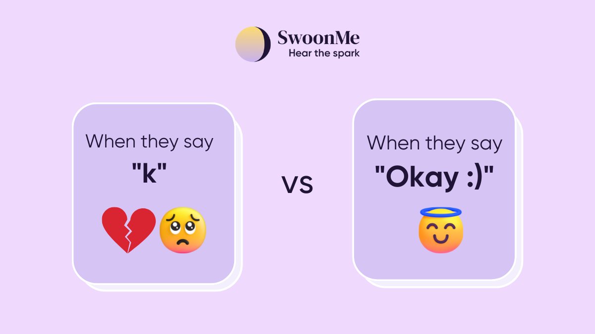 vvibe_app's tweet photo. "K" just hits different. #IYKYK and we're sure you do know. 

 #dating #datinglife #datingonline #datingmemes #dontkme #k #SwoonMe #FeelTheSpark https://t.co/Py2Un6N4Jq