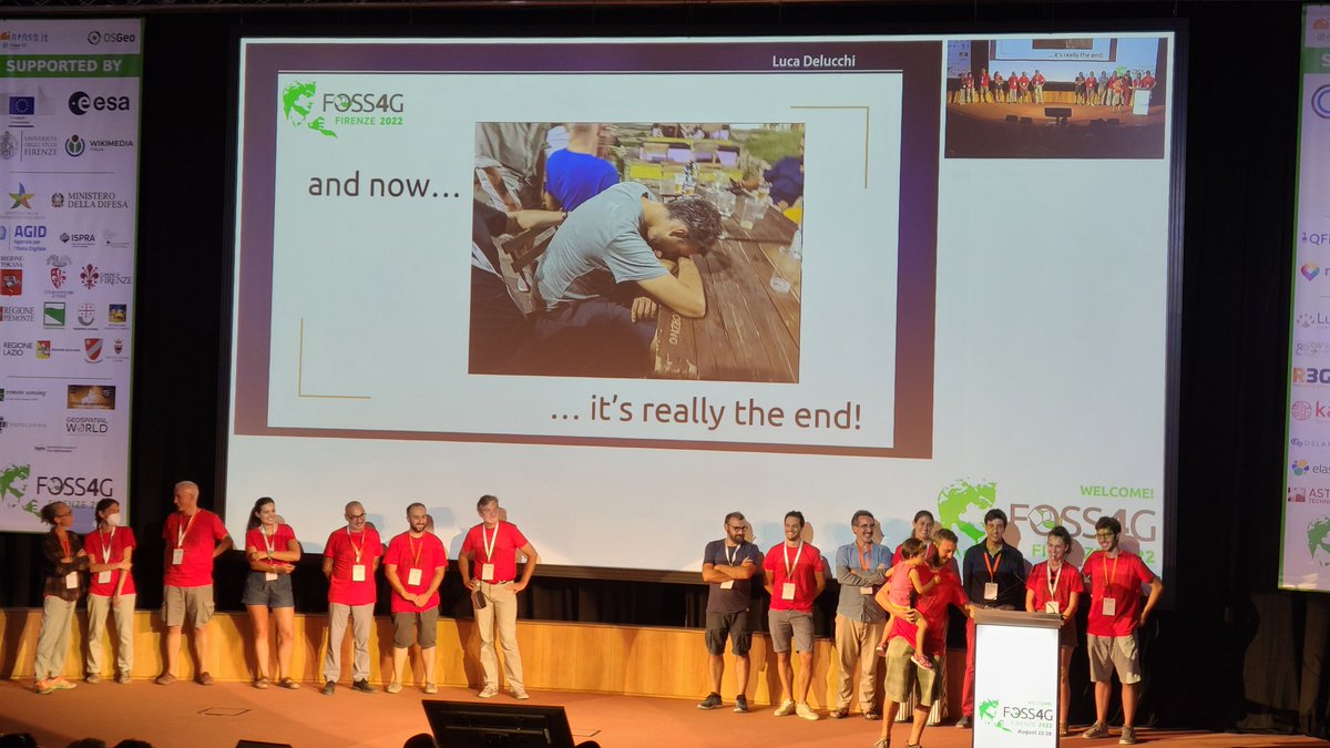 endofcap's tweet image. Firenze team and Luca, you did a great job!! #FOSS4G2022