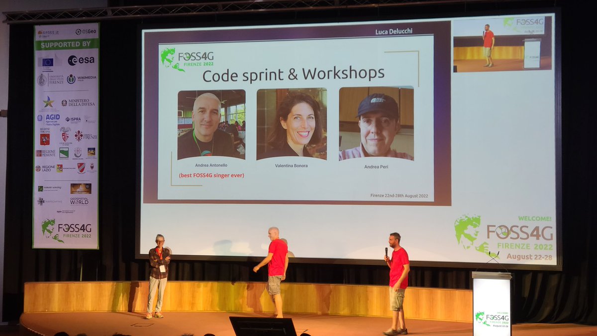 endofcap's tweet image. Firenze team and Luca, you did a great job!! #FOSS4G2022