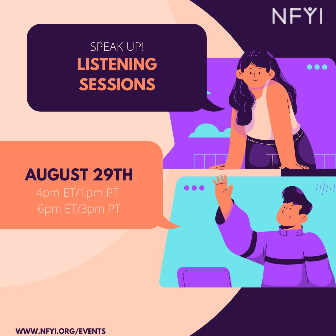 clccal's tweet photo. #FosterYouthVoices are critical! That's why @nfyinstitute is hosting 2 listening sessions and getting input from current/former foster youth on access to healthcare and #juvenilejustice &amp; congregate care. Sign up for one or both on August 29: https://t.co/r51UB27PUG https://t.co/ekGoDnhVzt