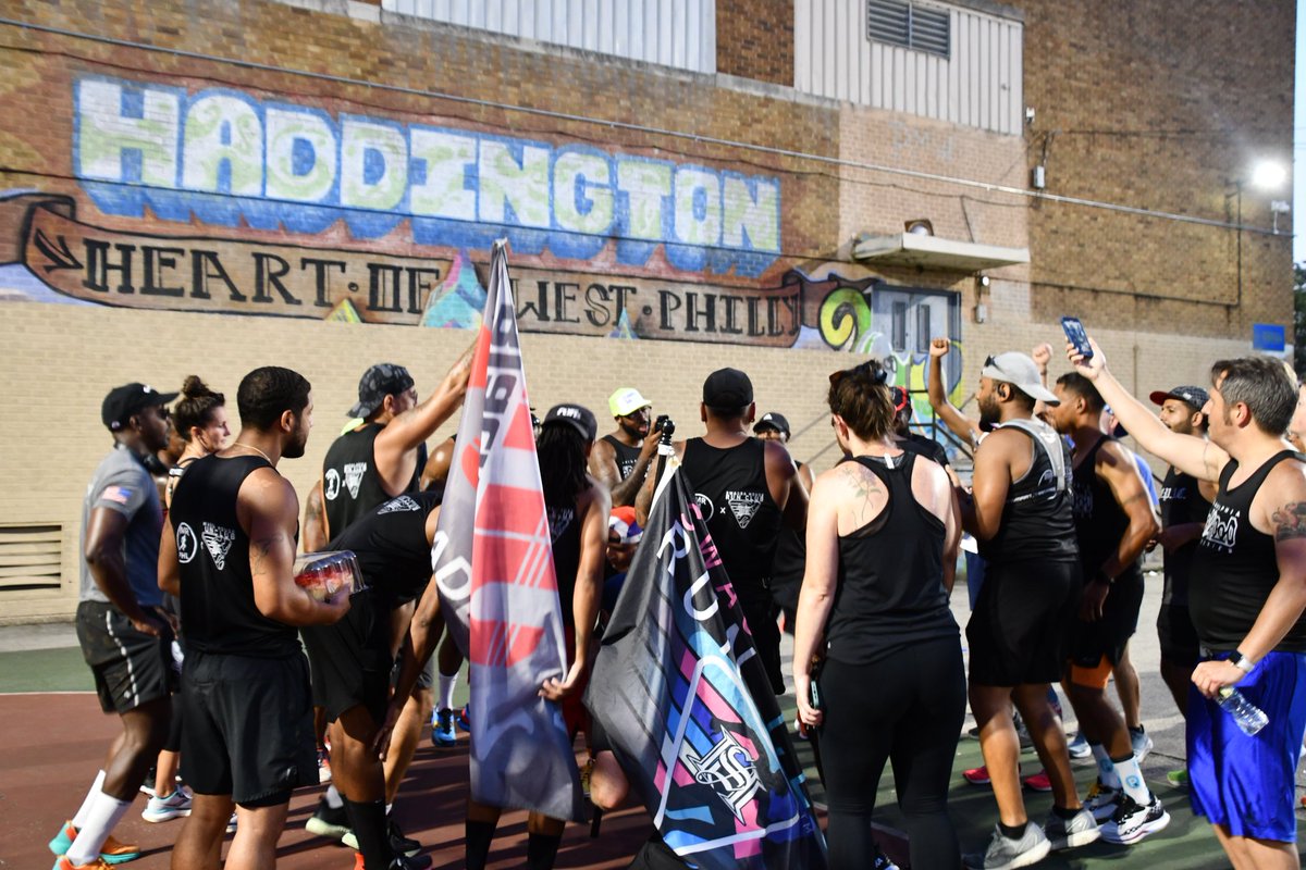 BMR_PHL's tweet photo. Last Wednesday we completed our 5th Hood 2 Hood Run in West Philadelphia. We left from Haddington recreation center and made our presents known in some of the highest Gun Violence parts of the area. The community embraced our movement every step of the way.
 #MilesUpGunsDown https://t.co/BhVCilYzAa