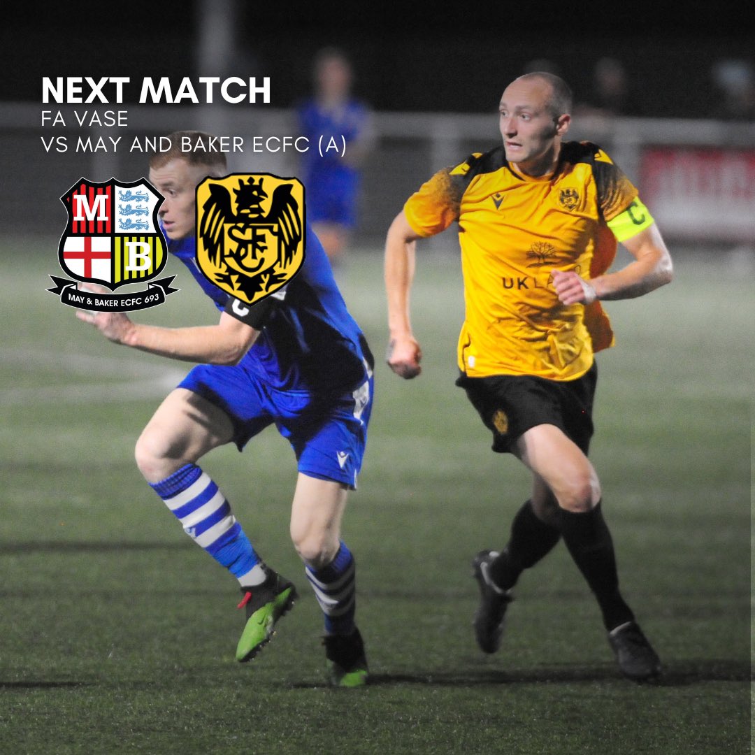 stotfoldfc's tweet photo. Up next! We head to @MayBakers in our first game of the FA Vase. 

🆚 @MayBakers 
⏰ 13:00 - 28/08/22
📍 Parkside Stadium, Aveley, RM15 4PX
🎟 Available on the door. 
🏆 FA Vase

#upthefold https://t.co/KxxtBcQyLw