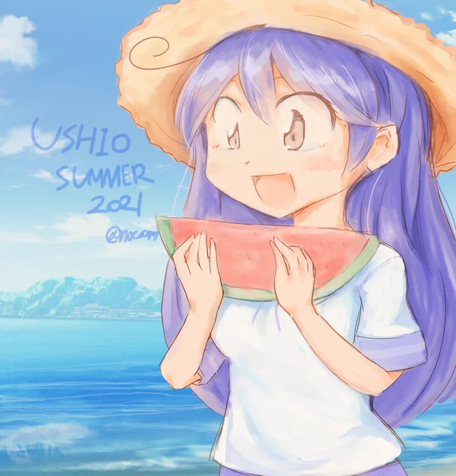 もちろんやっぱり!潮ちゃーーーーーーーーーん!!!!! #自分の好きなキャラ一人の画像を四枚貼る 