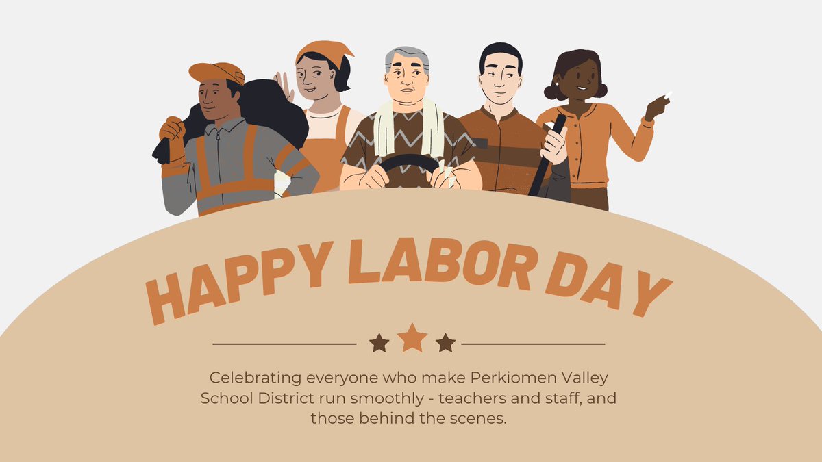 PVSDFoundation's tweet photo. Happy #LaborDay
Today, take a moment to celebrate everyone who makes @PV_Schools run smoothly - we couldn't do it without you and appreciate all your hard work!
#PVSDF #LaborDay2022 https://t.co/MkxGQNvtL4