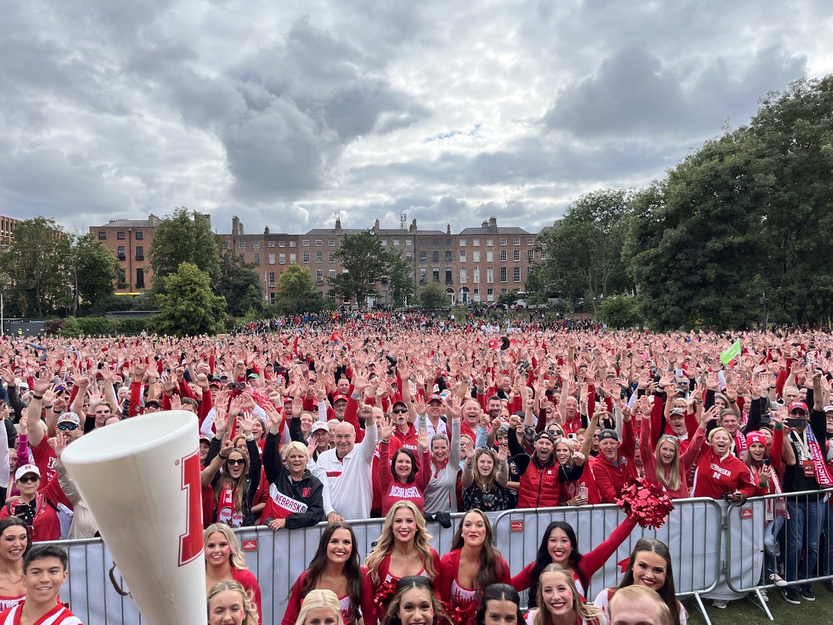 Are you kidding me!!!? Best fans in the world. GBR.