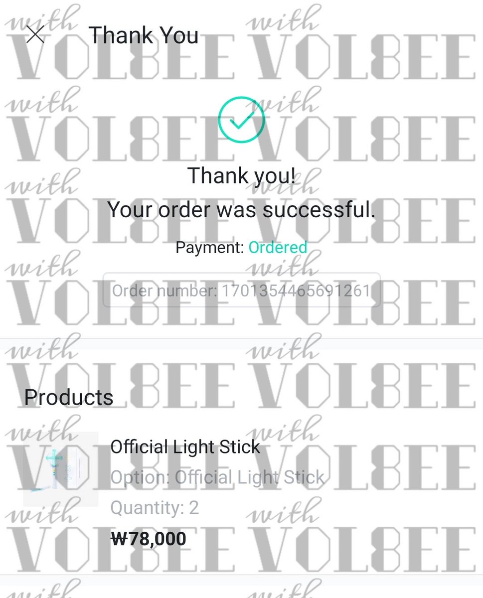 withVOL8EE's tweet photo. Ordered TXT Official Light Stick #ProofsofVol8ee https://t.co/rhxKeXtD1C
