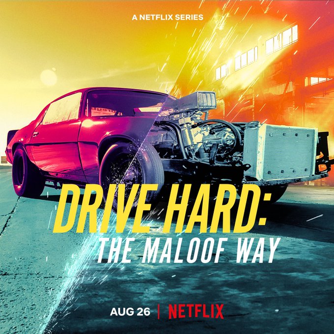 TVTango's tweet photo. 🌟Stream Now @netflix Series Premiere DRIVE HARD: THE MALOOF WAY #DriveHardTheMaloofWay #DriveHard w/ @SammyMaloof @MaloofRacing About https://t.co/T4k87J1Bw5 https://t.co/1vo4Z34cHZ