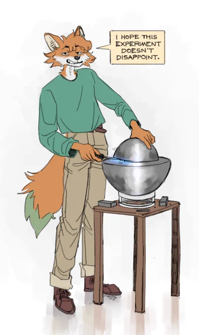 he's never worked in this field of science before 