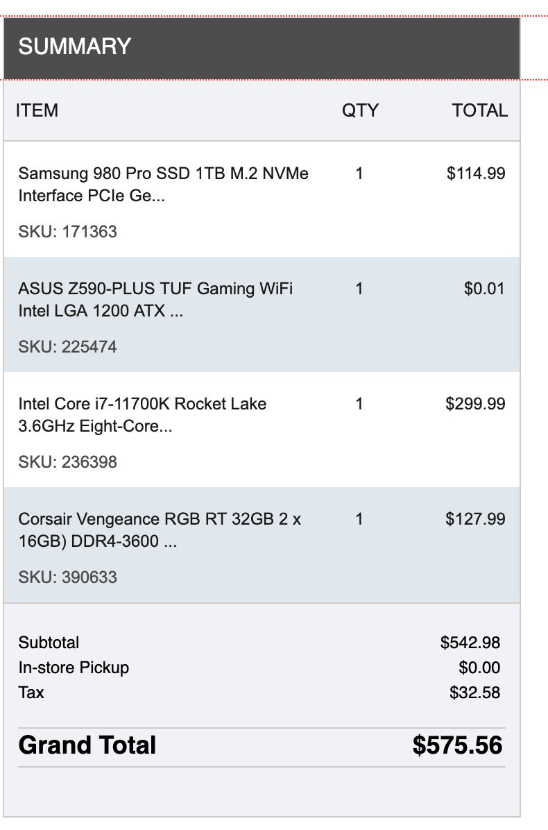 GCuriousTech's tweet photo. Finally pulled to tigger on that @microcenter deal. This should be a major upgrade looking forward to the productivity boost https://t.co/0pHOCrG7VB