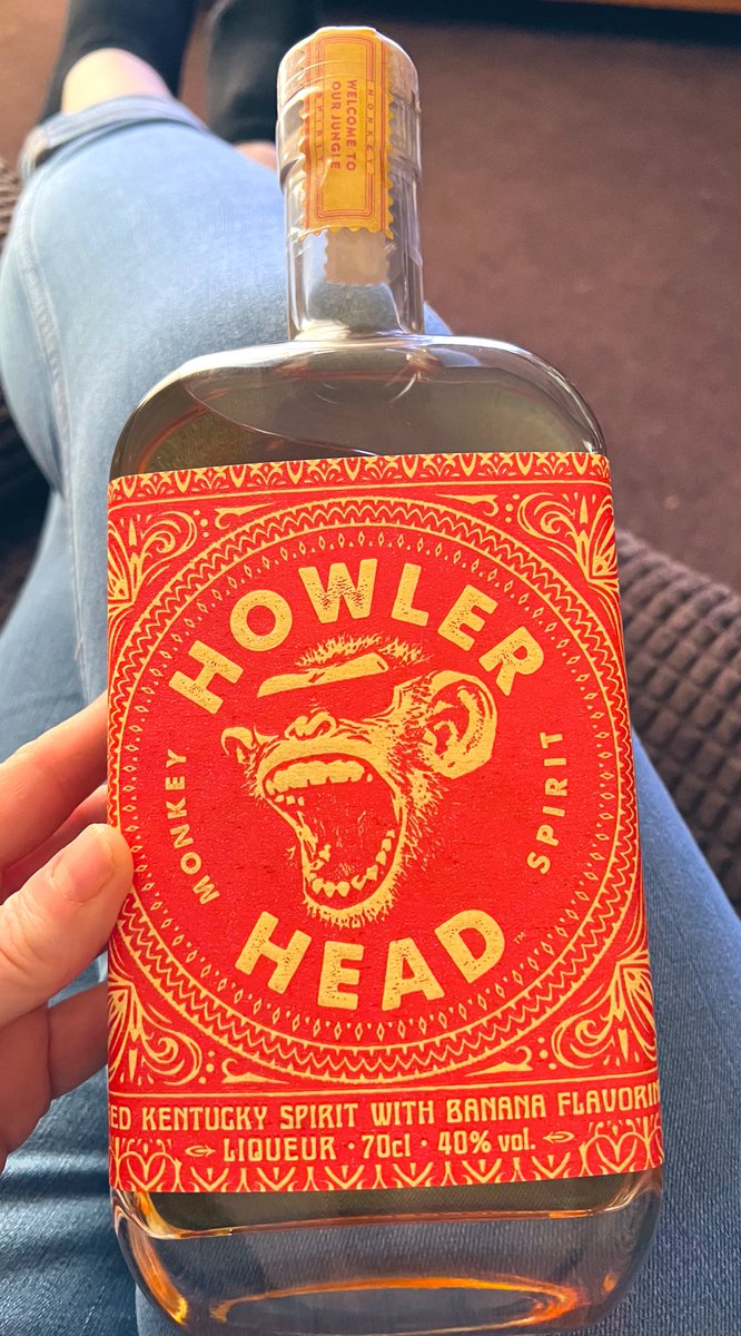 If <a href="/HowlerHead/">Howler Head Banana Bourbon</a> want to put me on their PR list I’m not gonna say no! This stuff is lush!!!! 🥰🥰🥰