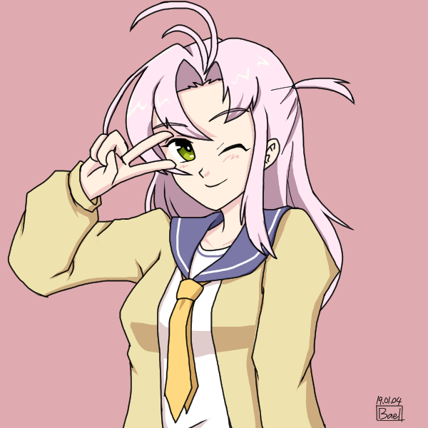衣笠(艦これ) 「衣笠さんは最高やぞ?#自分の好きなキャラ一人の画像を四枚貼る 」|bael38のイラスト