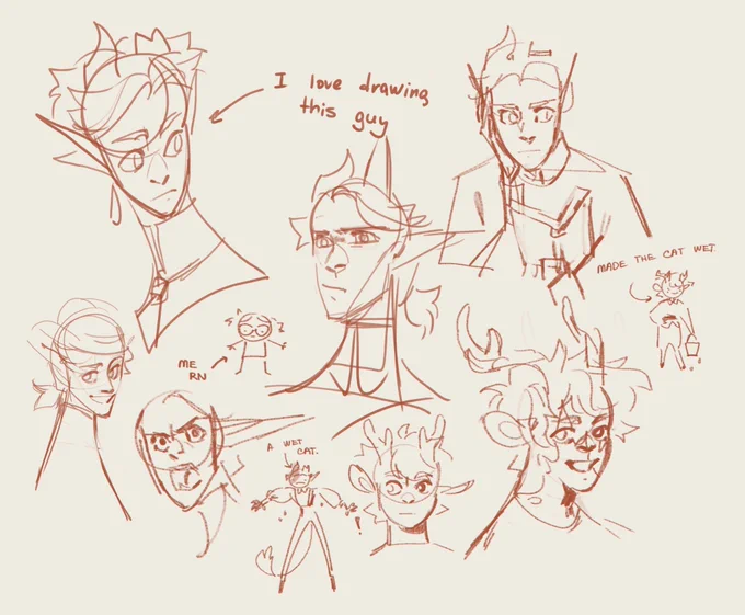 Towards the end my brain started to melt and every sketch I was making looked wrong or crooked but hereThere's haha funny in there#ranboofanart #tubbofanart  