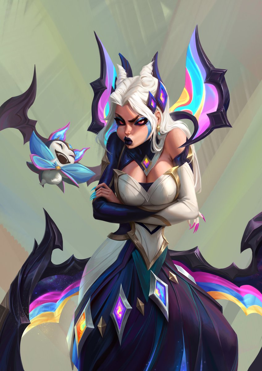 Why am I always the villain?
Just signed up for Twitter, hope you can like my paintings😘#LeagueOfLegends