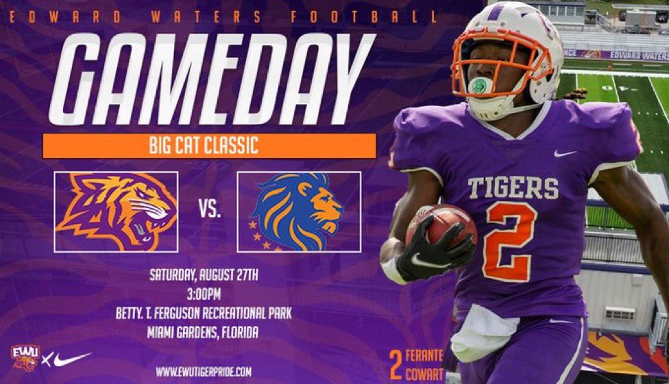 EWU_Athletics's tweet photo. The Tiger Caravan is on its way down to Miami for tomorrowβs βBig Cat Classicβ against @GoFmuLions! Kickoff is set for 3pm and can either be seen on the @HBCU_Plus app or heard at https://t.co/vo1oCSY4hl! #Ubuntu #BeatFMU! #OurState! #TigerPride!π
π https://t.co/QaSgB31uGn