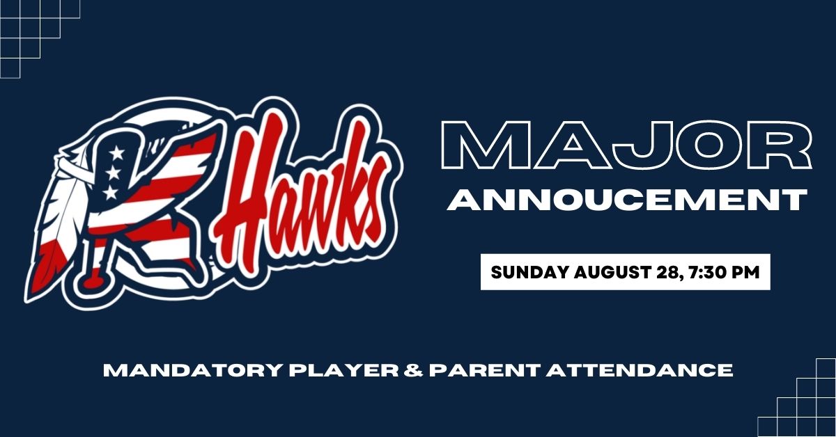 Canes Central Illinois (@canesbaseballci) on Twitter photo MAJOR ANNOUNCEMENT | SUNDAY 7:30 PM
MANDATORY PLAYER AND PARENT ATTENDANCE
Please keep an eye on your email today. You will receive an invite to join a video conference sharing a significant organizational change.
If you do not receive your invite email fin1971@yahoo.com. MAJOR ANNOUNCEMENT | SUNDAY 7:30 PM
MANDATORY PLAYER AND PARENT ATTENDANCE
Please keep an eye on your email today. You will receive an invite to join a video conference sharing a significant organizational change.
If you do not receive your invite email fin1971@yahoo.com.