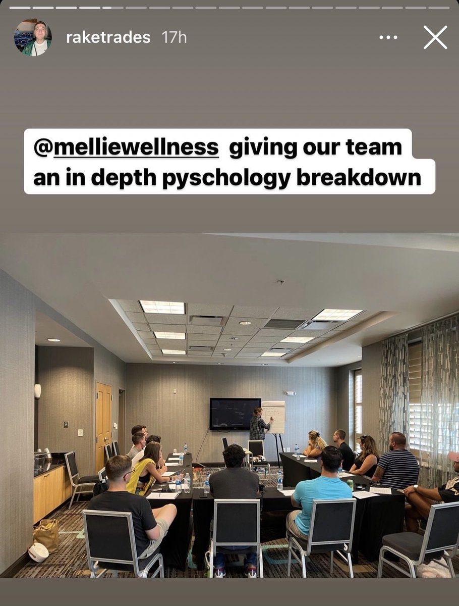BlueARunnerUp's tweet photo. Well yeah, that’s what @melliewellness was hired for. I think you meant to say *psychological

#alliantgroup https://t.co/fHYsibRyEs