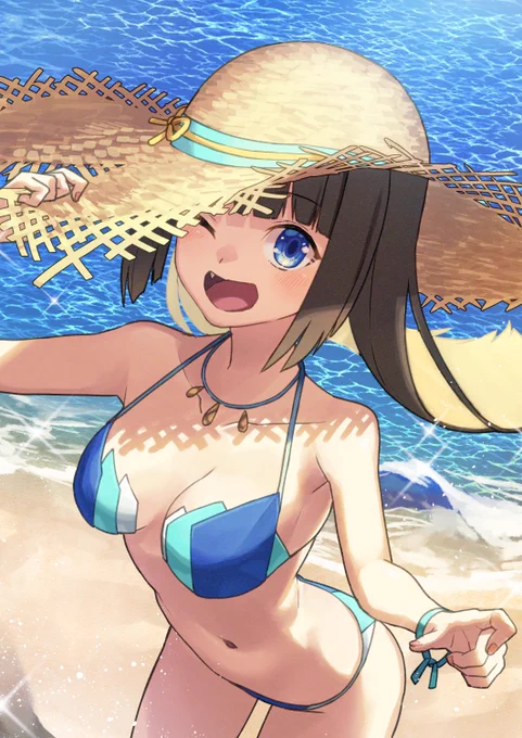 娘のなるちゃんの水着!() 