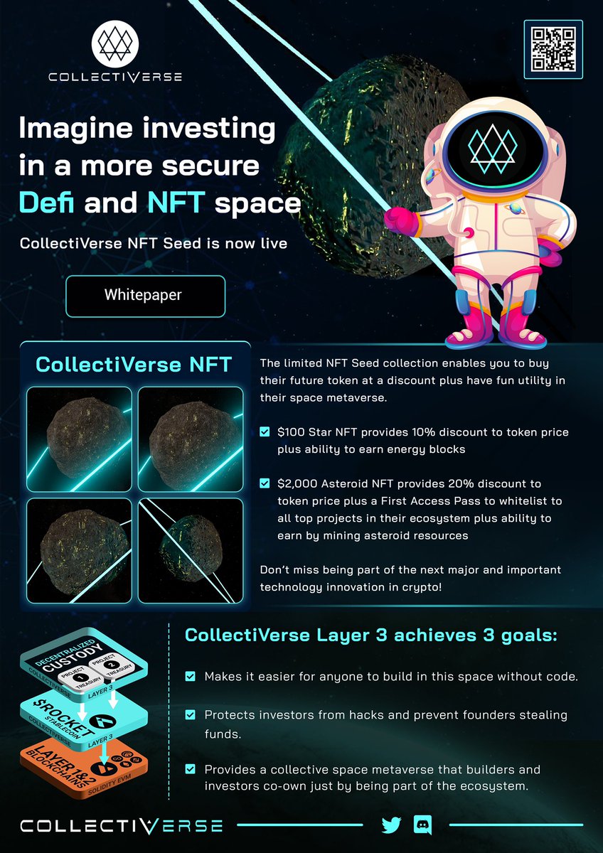🚨We are giving away 5 WL of our 3D animated space NFTs 👇

Mega SUNDAY FUNDAY !! 🌊

1. FOLLOW <a href="/collectiverse_/">CollectiVerse</a> &amp; <a href="/SlipperyFishCo/">Slippery Fish Co.</a>
 
2. RT + TAG 3

3. SET REMINDER &amp; BE IN SPACE ⤵️

x.com/i/spaces/1OdKr…