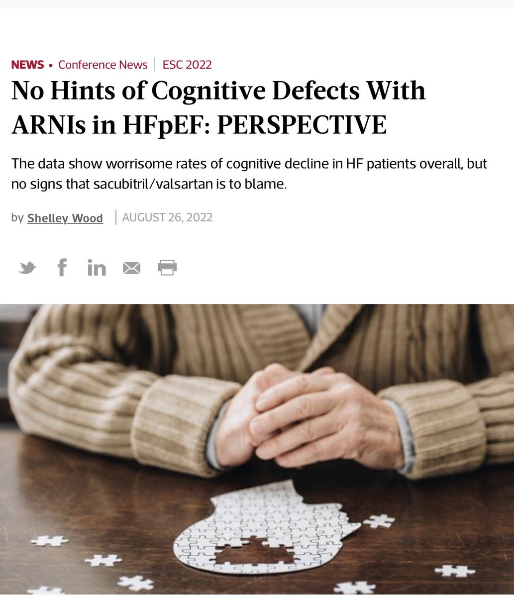 Mamas A. Mamas (@mmamas1973) on Twitter photo Is there evidence of cognitive Dysfunction with ARNIs? No according to #perspective #ESCCongress โก๏ธ tctmd.com/news/no-hints-โฆ <a href="/TCTMD/">TCTMD</a> story by <a href="/ShelleyWood2/">Shelley Wood (she/her)</a> @DrNasrien @JJheart_doc <a href="/GiuseppeGalati_/">Giuseppe Galati</a> <a href="/hvanspall/">Harriette Van Spall, MD MPH ๐จ๐ฆ</a> <a href="/ErinMichos/">Erin D. Michos, M.D.</a> <a href="/ShelleyZieroth/">Shelley Zieroth</a> <a href="/SeguraCardio/">Diego Segura-Rodrรญguez</a> <a href="/iamritu/">Ritu Thamman MD</a> <a href="/SilCastelletti/">Silvia Castelletti</a> Is there evidence of cognitive Dysfunction with ARNIs? No according to #perspective #ESCCongress โก๏ธ tctmd.com/news/no-hints-โฆ <a href="/TCTMD/">TCTMD</a> story by <a href="/ShelleyWood2/">Shelley Wood (she/her)</a> @DrNasrien @JJheart_doc <a href="/GiuseppeGalati_/">Giuseppe Galati</a> <a href="/hvanspall/">Harriette Van Spall, MD MPH ๐จ๐ฆ</a> <a href="/ErinMichos/">Erin D. Michos, M.D.</a> <a href="/ShelleyZieroth/">Shelley Zieroth</a> <a href="/SeguraCardio/">Diego Segura-Rodrรญguez</a> <a href="/iamritu/">Ritu Thamman MD</a> <a href="/SilCastelletti/">Silvia Castelletti</a>