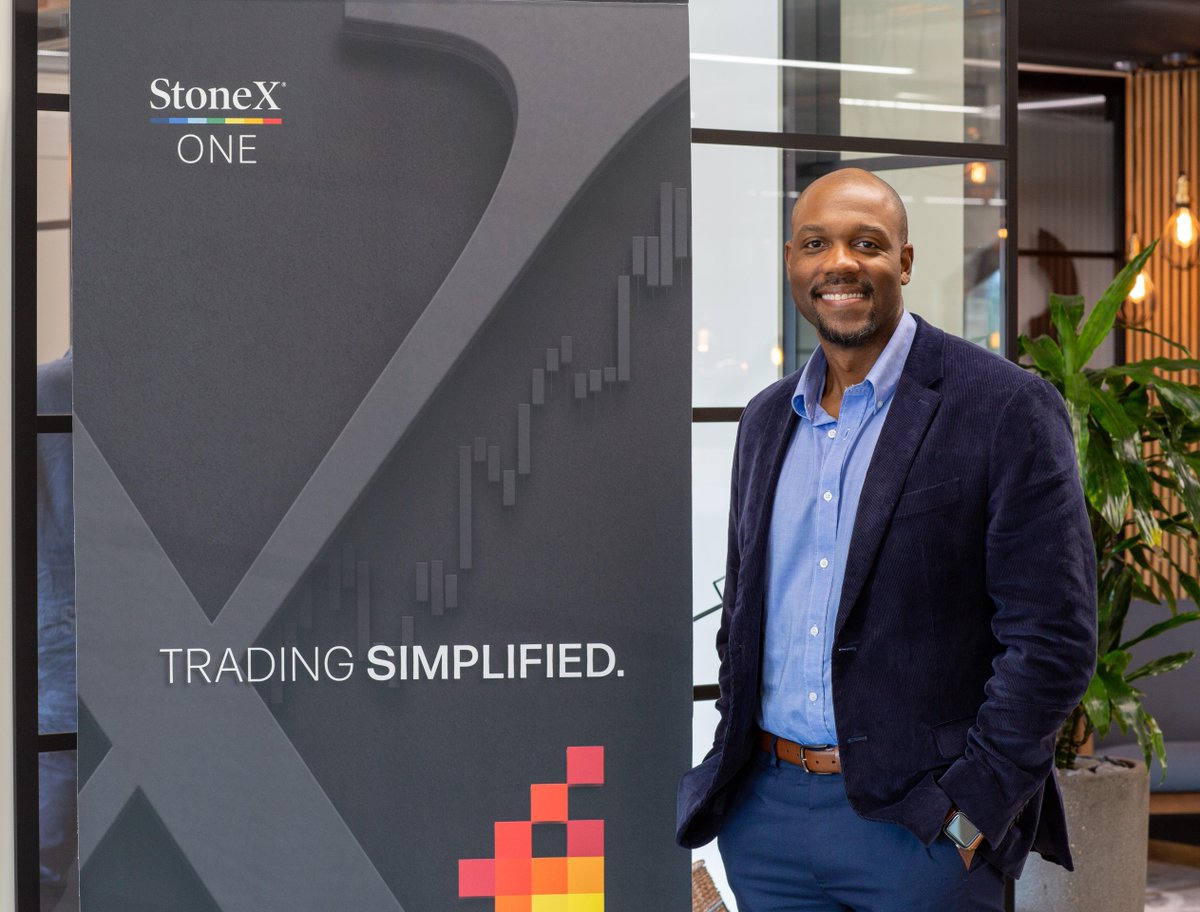StoneX_Official's tweet photo. Jeremiah and Jacob showcasing StoneX One in London — our powerful new trading platform.
#StoneXOne #TradingSimplified https://t.co/hxwmM7z7L3