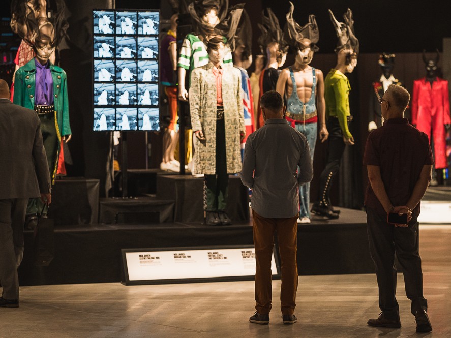expolivewpg's tweet photo. See them while you can! 👀 These iconic Stones outfits must go soon! 🤩 https://t.co/qdrMhOLn8M https://t.co/g3afkWicQ4