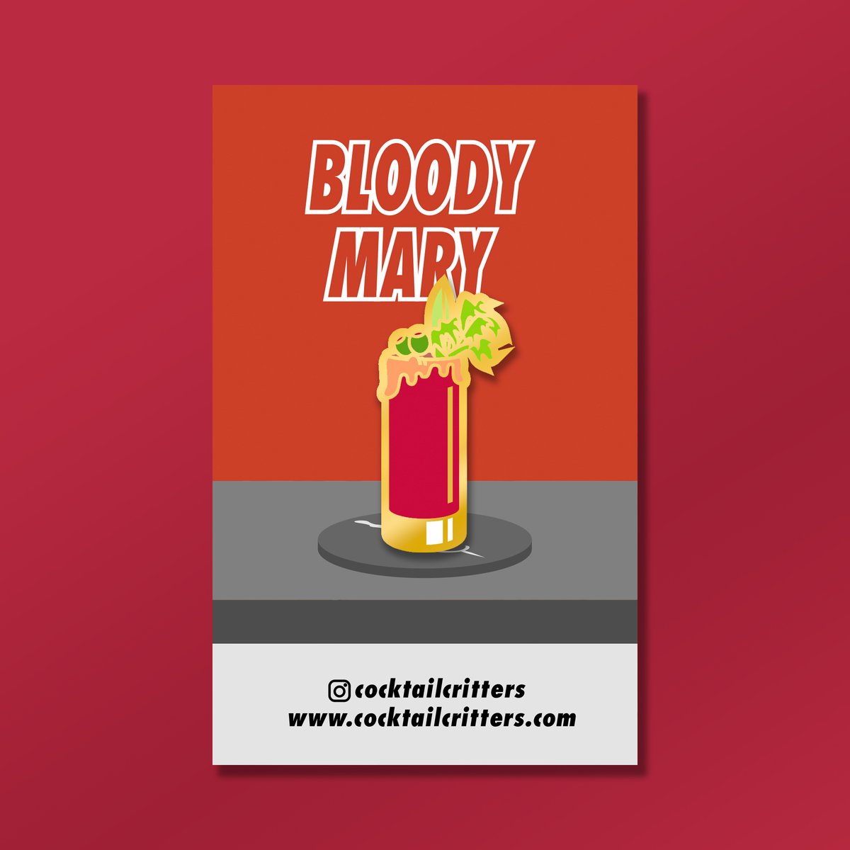 CocktailCritter's tweet photo. Here's a peek into the process of coming up with the new backing cards for my new set of pins! While the classic look is still a part of my core collection, I thought this new series would give me an opportunity to stretch my artistic legs and branch off in a new direction. ✍ https://t.co/t9BaezZ0Q7