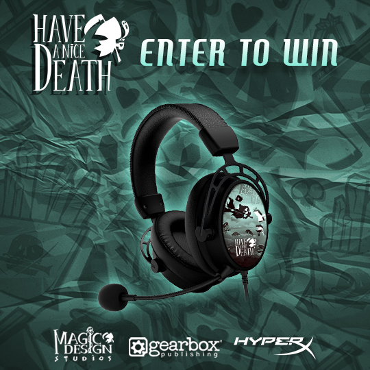 JoinDeathInc's tweet image. We've reached OVER 9,000 members on Discord! To celebrate, we're giving away some limited edition @HyperX headsets. Enter for a chance to win:
🎁&amp;gt;gleam.io/9MQFU/have-a-n…
#Giveaway #HyperX 💀 @JoinDeathInc