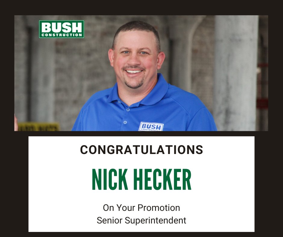 We're heading into the weekend celebrating Nick's promotion. He's been a key team member on some of our largest projects and is a mentor to the next generation of field staff. Congrats, Nick!