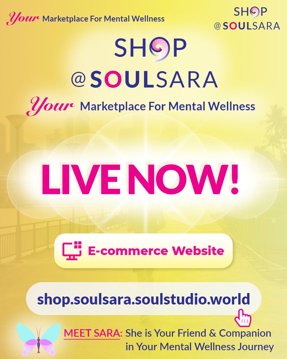 soulstudioworld's tweet photo. Join SOULSARA, a loving community ready to support you.
Your journey to mental wellness begins today at -https://t.co/6QFdXquv9G
#community #wellness #soulstudio #soulsara #communityformentalwellness #wellbeing #wellness #psychology #psychologicsupport #communityforlove https://t.co/VqF3d4EVhH