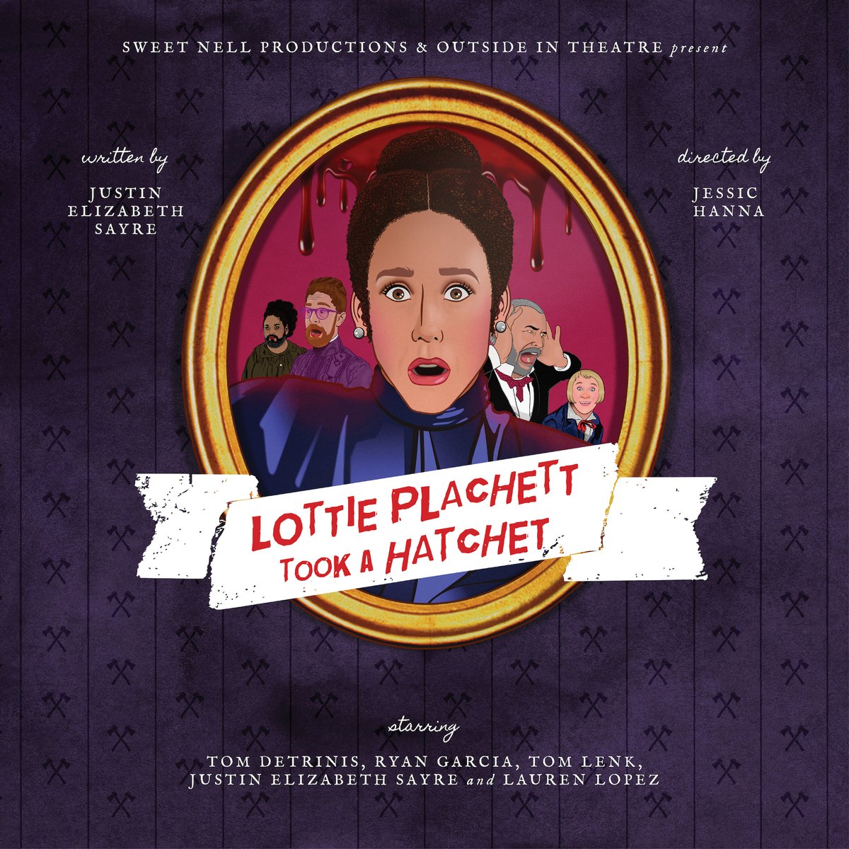 Last chance to see “Lottie Platchett Took a Hatchet" at <a href="/edfringe/">Edinburgh Festival Fringe</a>! Final shows are tonight and tomorrow at 8:30pm BST!

Get your tickets here: bit.ly/3PYEhpK

#OutsideInTheatre #LottiePlatchettTookAHatchet #EdFringe #MakeYourFringe #LGBT #Queer