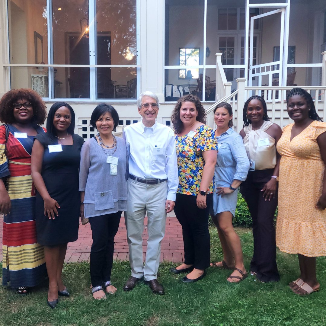 YaleNursing's tweet photo. We are thrilled to welcome our new faculty! They connected with colleagues across @Yale like Dr. Gary Desir at @YaleMed while learning about university resources like the @PoorvuCenter.  President Salovey and Provost Strobel were also on hand for the festivities. Boola Boola! https://t.co/ZbKJmSR7sj
