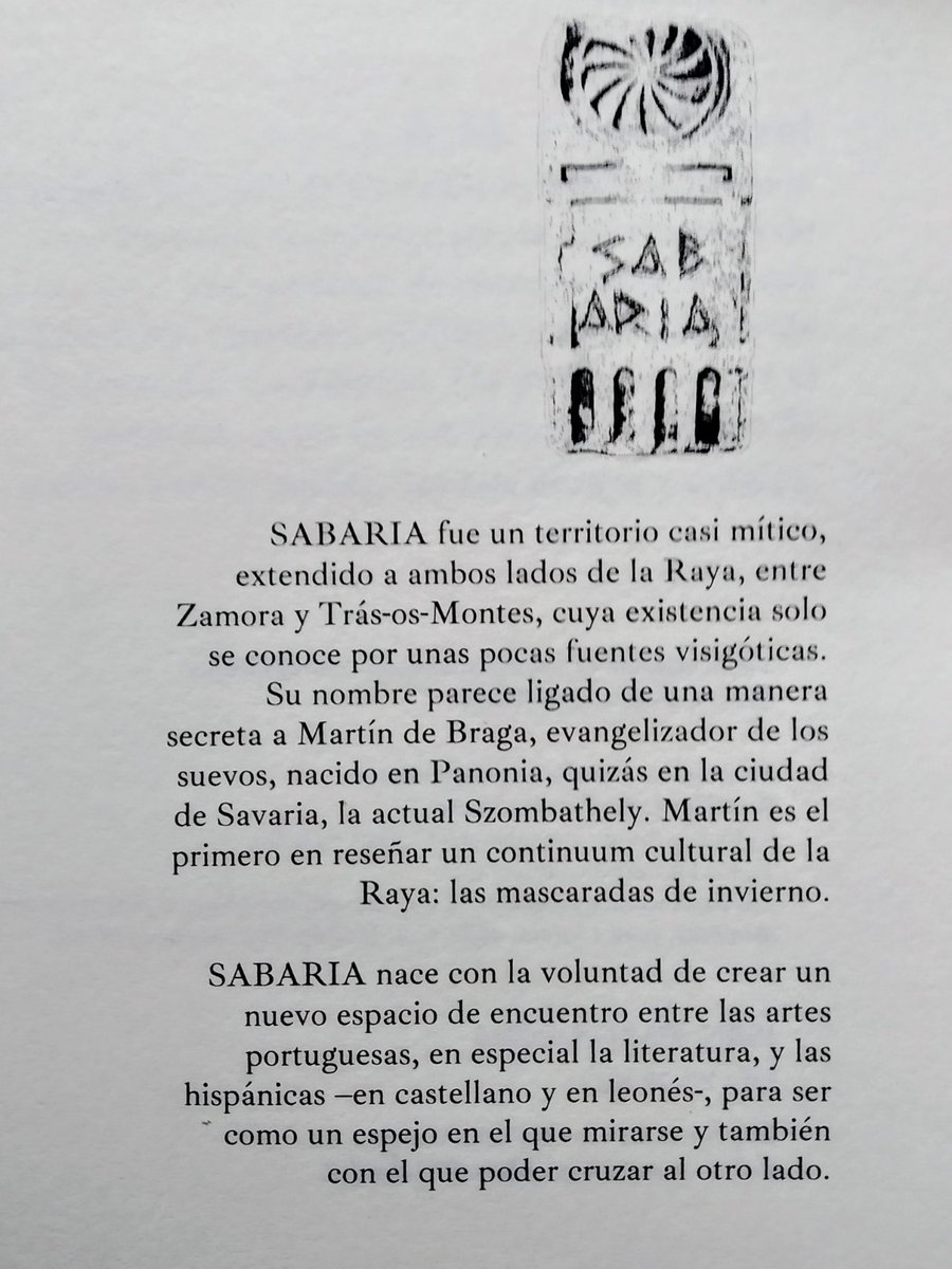 faplousdi's tweet photo. Sabaria, una asociación cultural zamorana que pretende unirlas literaturas de la raya, portuguesa y española.
@sabariaeditora https://t.co/MedcZAJKBf