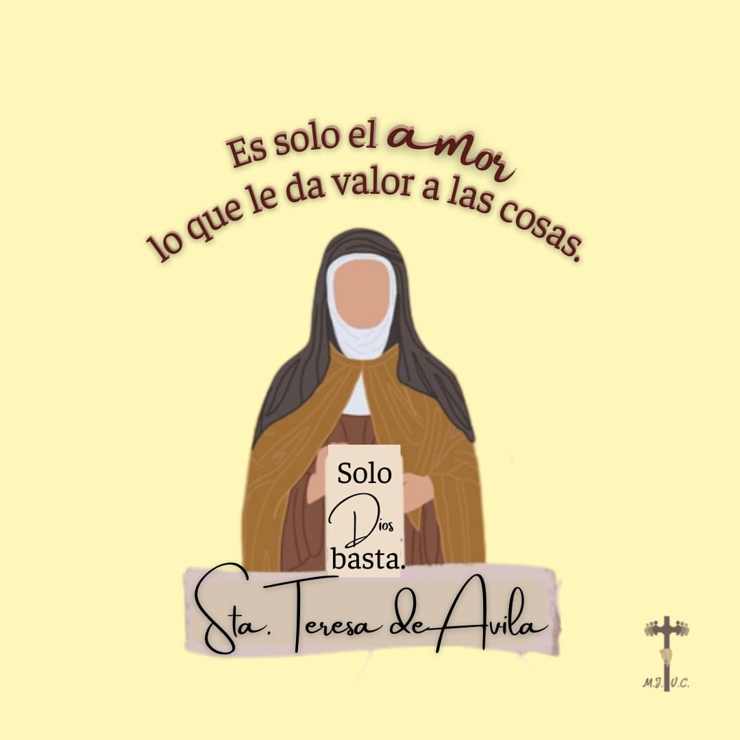 MJVC_cln's tweet photo. El amor es nuestro motor y la base para llevar a Cristo a los demás. 🥰

#MJVC #MJVCcln #santateresadeavila #jovenescatolicos #diosesamor https://t.co/dOsJFQK0AW