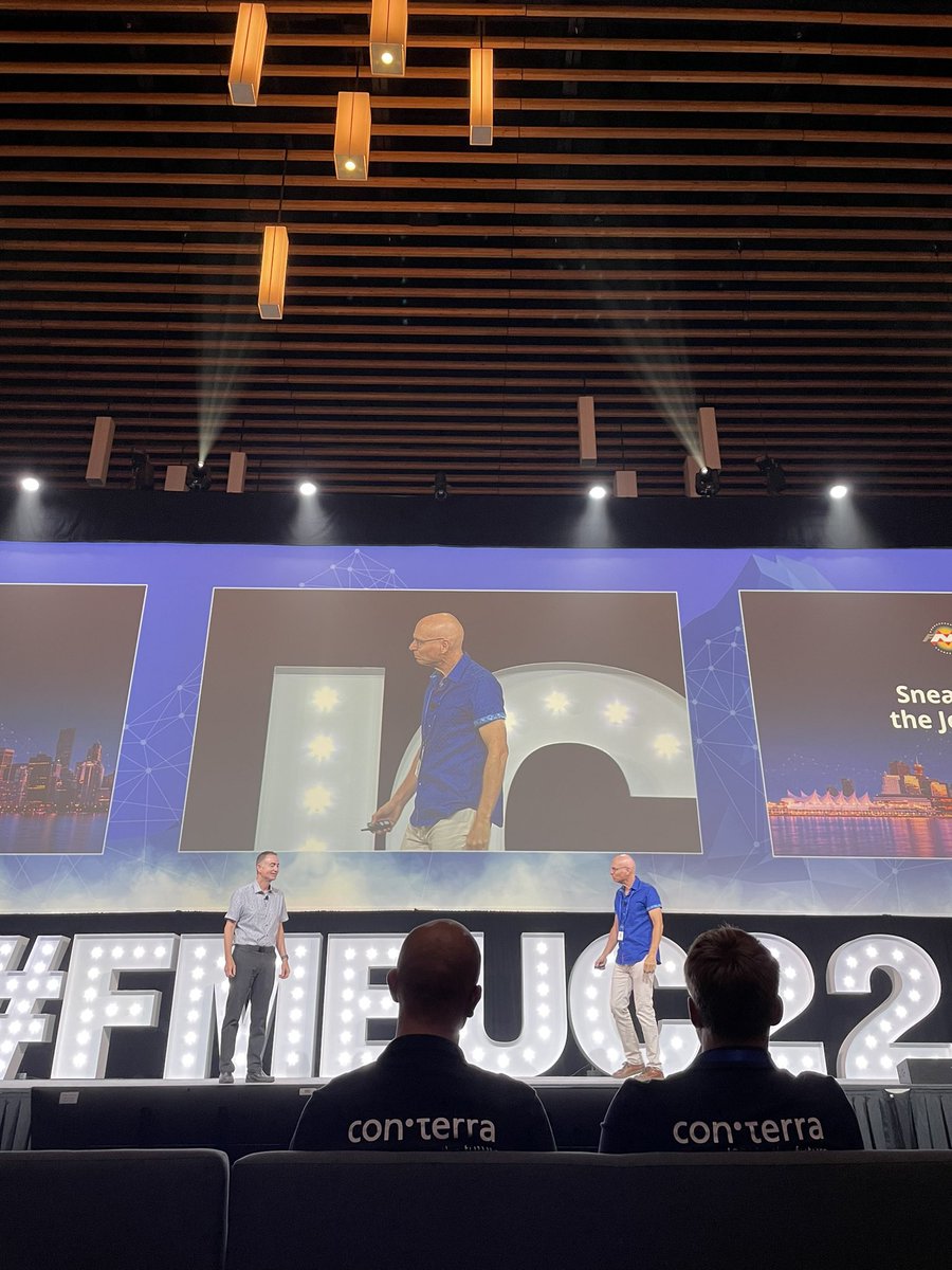 What an honor to be part of the #FME #community and be with you on this #great #data #journey <a href="/SafeSoftware/">FME Data Integration</a> #FMEUC22