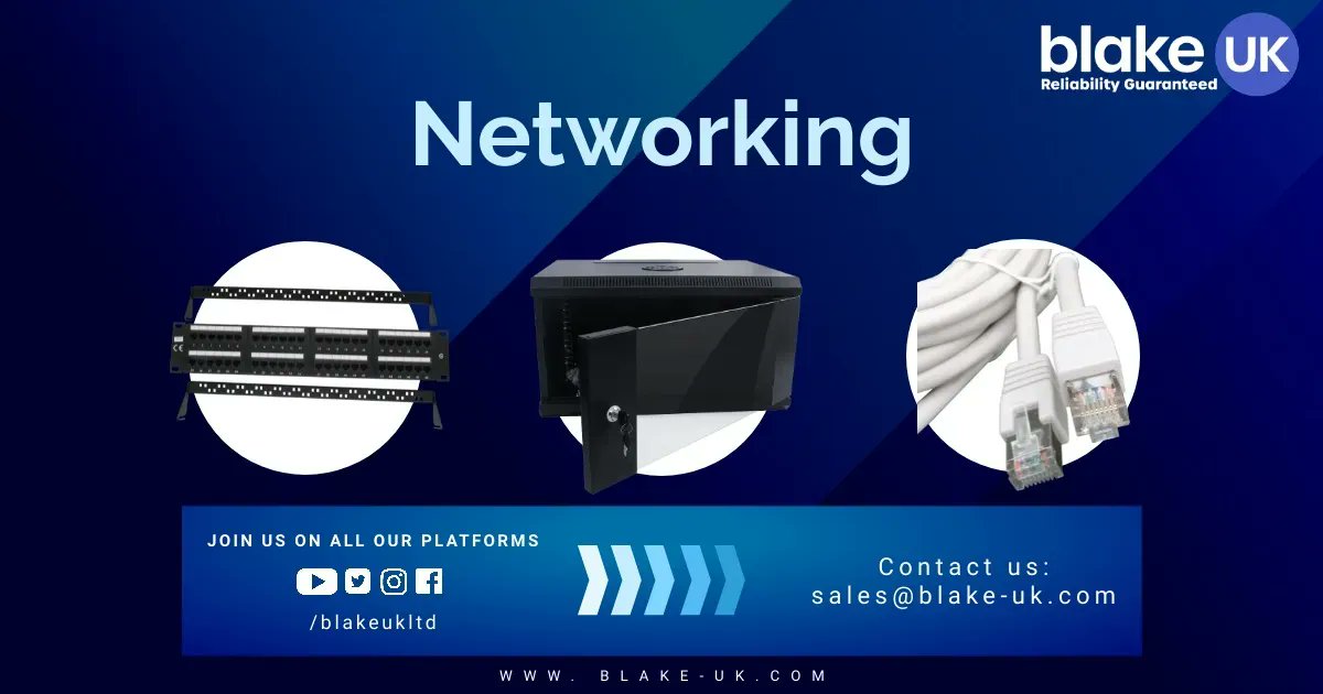 There's more to Blake than you think... take a look at our Networking equipment:
buff.ly/3R7M4lo