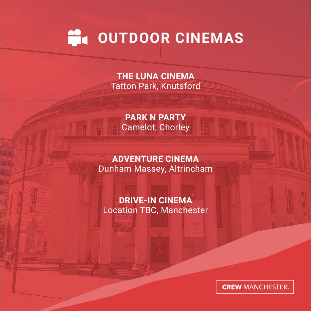 CrewManchester's tweet image. Fancy a movie-night but don't want to be cooped up indoors? Check out these outdoor cinemas &amp;amp; get the best of both worlds! #outdoorcinema
