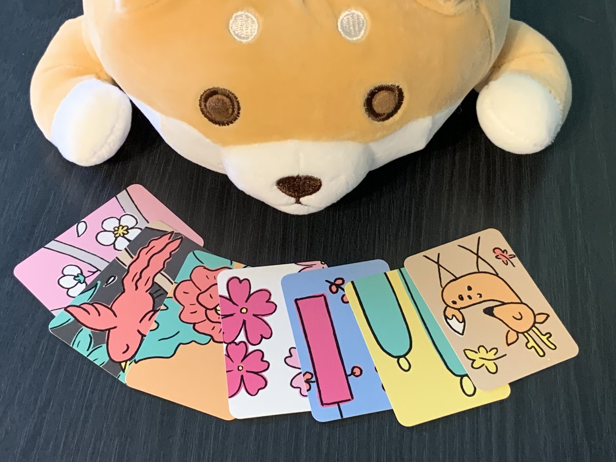 InnerHue's tweet photo. Looking for a cute set of #hanafuda to play?

Koinobori Hanafuda &amp; Fusion Playing Cards live on @kickstarter! Back now for 20-30% off! ♡

https://t.co/L5tCiiQvUq

#playingcards #boardgames #cardgame #kawaii #cutegames #tabletopgames #familyfriendly #koinobori #whimsicalart #art https://t.co/ldG0K3V6wN