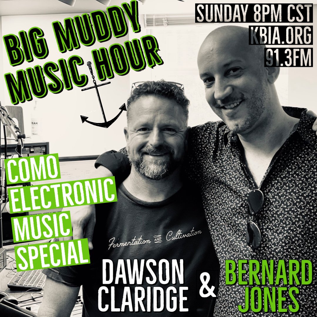 bigmuddymusic's tweet photo. SUNDAY on the Big Muddy Music Hour presented by The Blufftop at Rocheport: Dawson Claridge of The Amber House Bed and Breakfast return to BMMH and this time he's bringing the ever talented Bernard Jones! On this week's episode, we take a fascinating deep dive into the history... https://t.co/EYzN4IDBG7