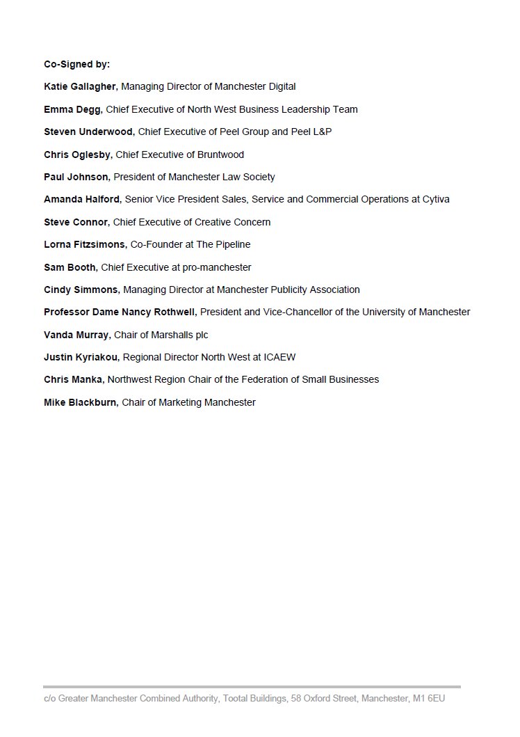 🚄 NEW: GM LEP, @gmchamber and other Greater Manchester business representatives have written to Government and Avanti West Coast. We are concerned by recent service reductions and seek an urgent restoration of the full timetable. Read the full letter 👉 gmlep.com/news/business-…