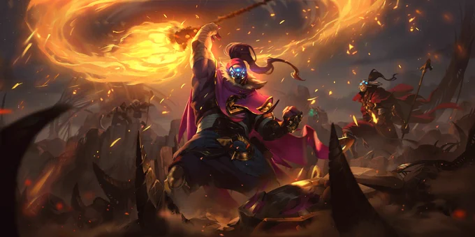 Jax lvl 2: "Icathia's been quiet a long time. But while I'm still standin', her people's roar will echo forever!" - Jax 