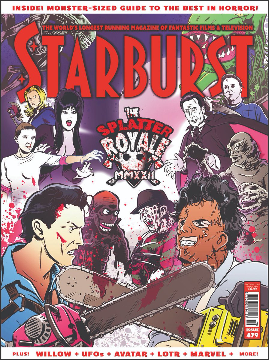 STARBURST_MAG's tweet photo. New issue reveal time!

Welcome to... THE SPLATTER ROYALE

Our huge #horror special hits shops on September 1st and is now available to Pre-Order at the link below with FREE UK P&amp;P ⬇️

https://t.co/Bt0WloAC7D #StarburstMagazine #TheSplatterRoyale https://t.co/2OmuUO4mTe