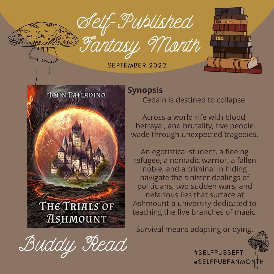 SelfPubFanMonth's tweet photo. Our buddy read has been selected and it's still on sale for $0.99, grab a copy and join us! https://t.co/EgATTSvkoh