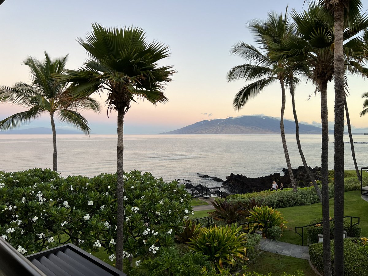 Last night’s sunset and this morning’s sunrise <a href="/SiriusSummit/">Sirius Summit</a>