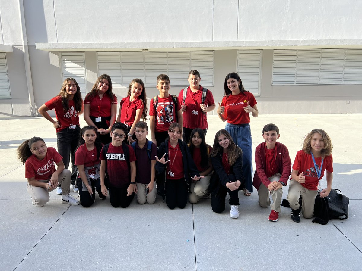 team6hdmm's tweet photo. Team 6 kicked off this year’s Color Challenge with an amazing show out! Can’t wait to see the results of which grade level won!! #goREDteam #team6 @HDMcMillan https://t.co/meHQNFR61A