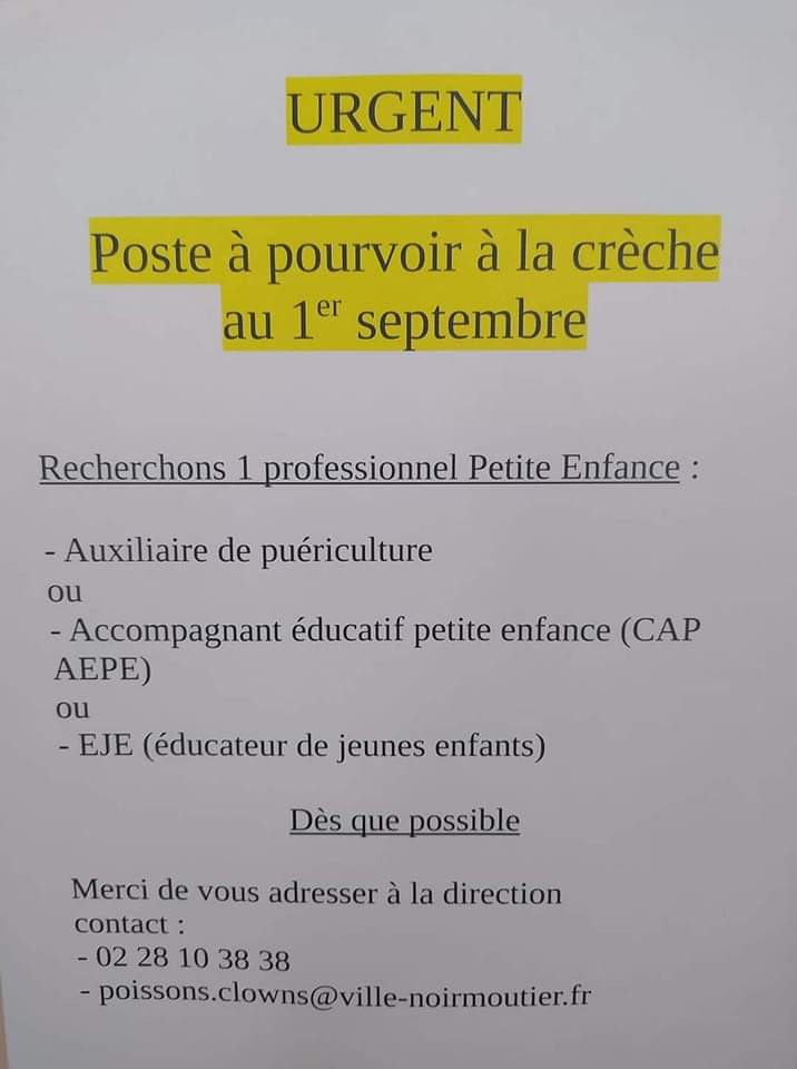 corte_marie's tweet photo. Offre d'emploi si vous voulez travailler au bord de la mer sur une île https://t.co/yXRskxZqIK
