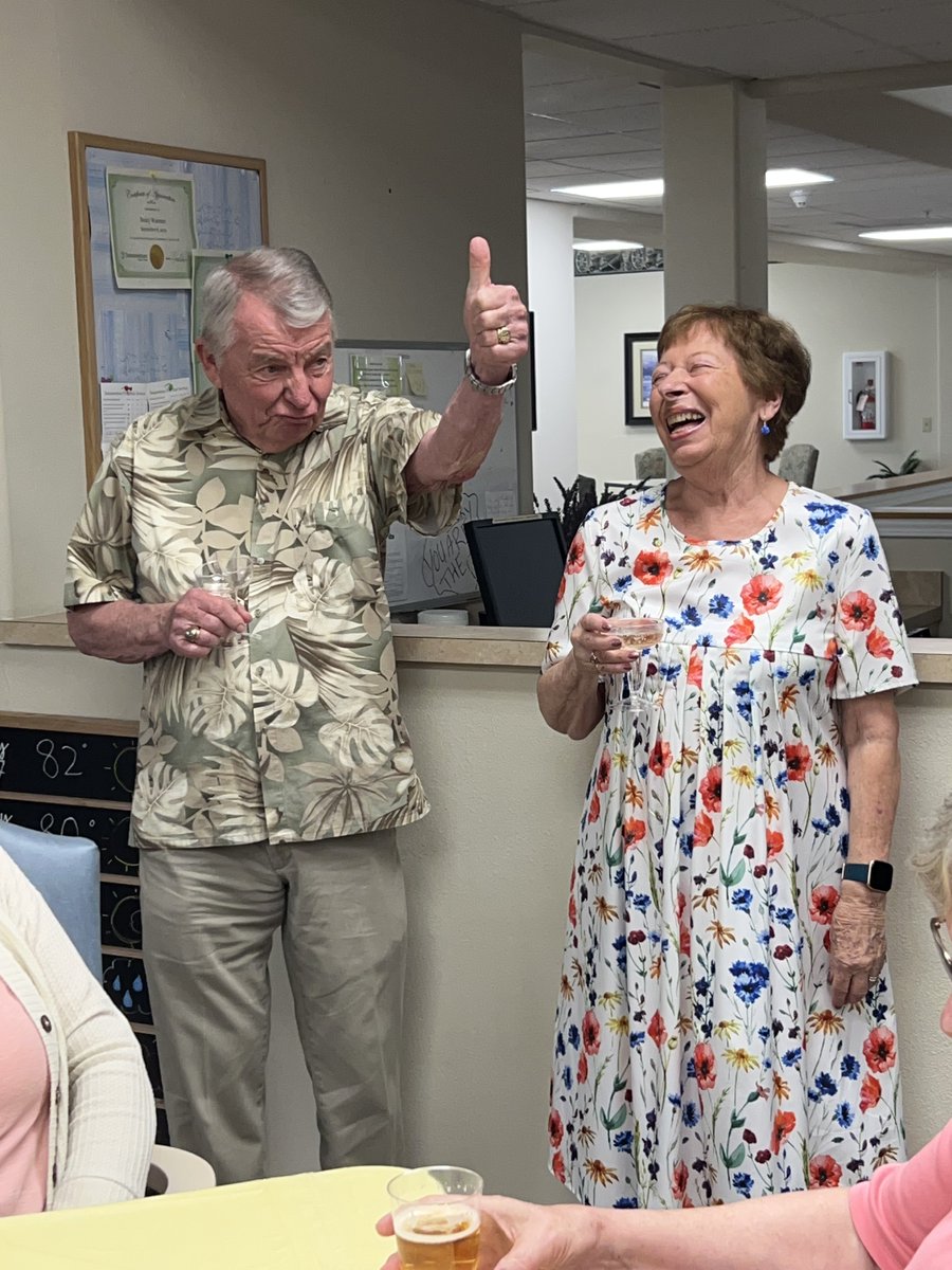 livebonaventure's tweet photo. Help us wish Gerry and Dee a happy 60th anniversary!

#retirementperfected #HappyAnniversary #Anniversary #wow #love #seniors #senior #seniorliving https://t.co/w4ZR9PxJDN