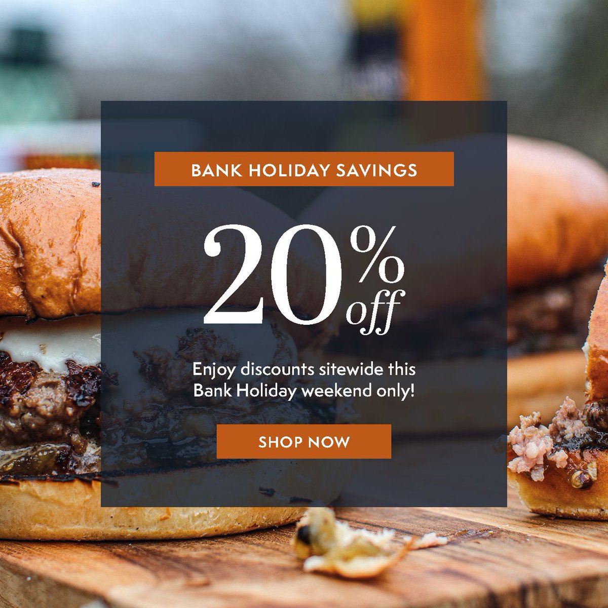 Bank Holiday Savings to be had on our website. 20% off, for a limited time only. Offer ends at midnight on Monday 29th August. Visit Kadai.com for more…#savings #BankHolidayWeekend #specialoffer #kadai #discount #celebrate #shoppingonline #BBQ #fire