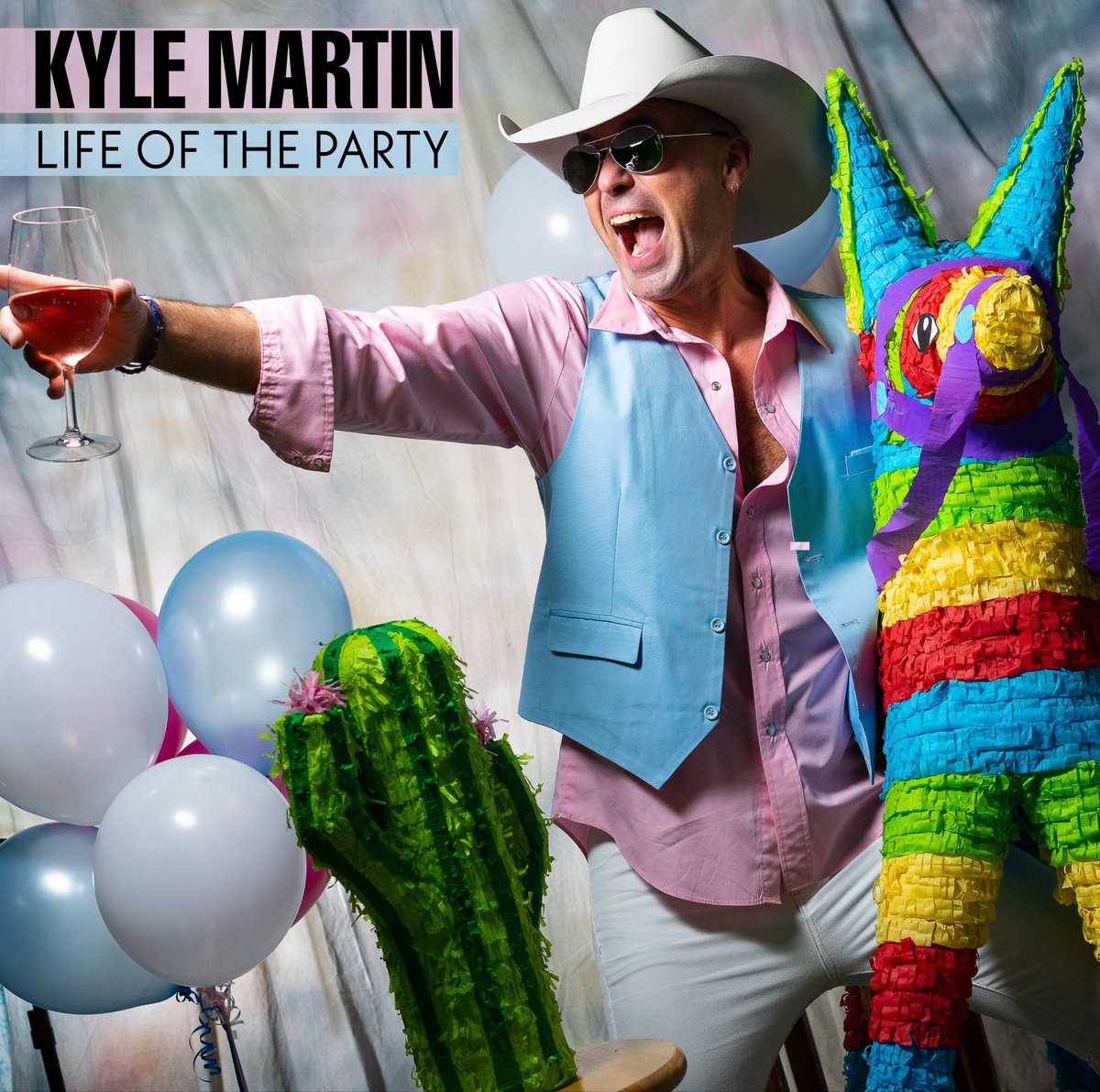 KyleMartinABQ's tweet photo. "LIFE OF THE PARTY" 🪅
The NEW Kyle Martin Album!🍷
Available: October 2022 🎈
★★★★★★★★★★★★★
@KyleMartinABQ  @itunes @amazon @spotify @pandora @youtube @soundcloud 
https://t.co/hpIUeLug5Z https://t.co/bnTHATdhLh