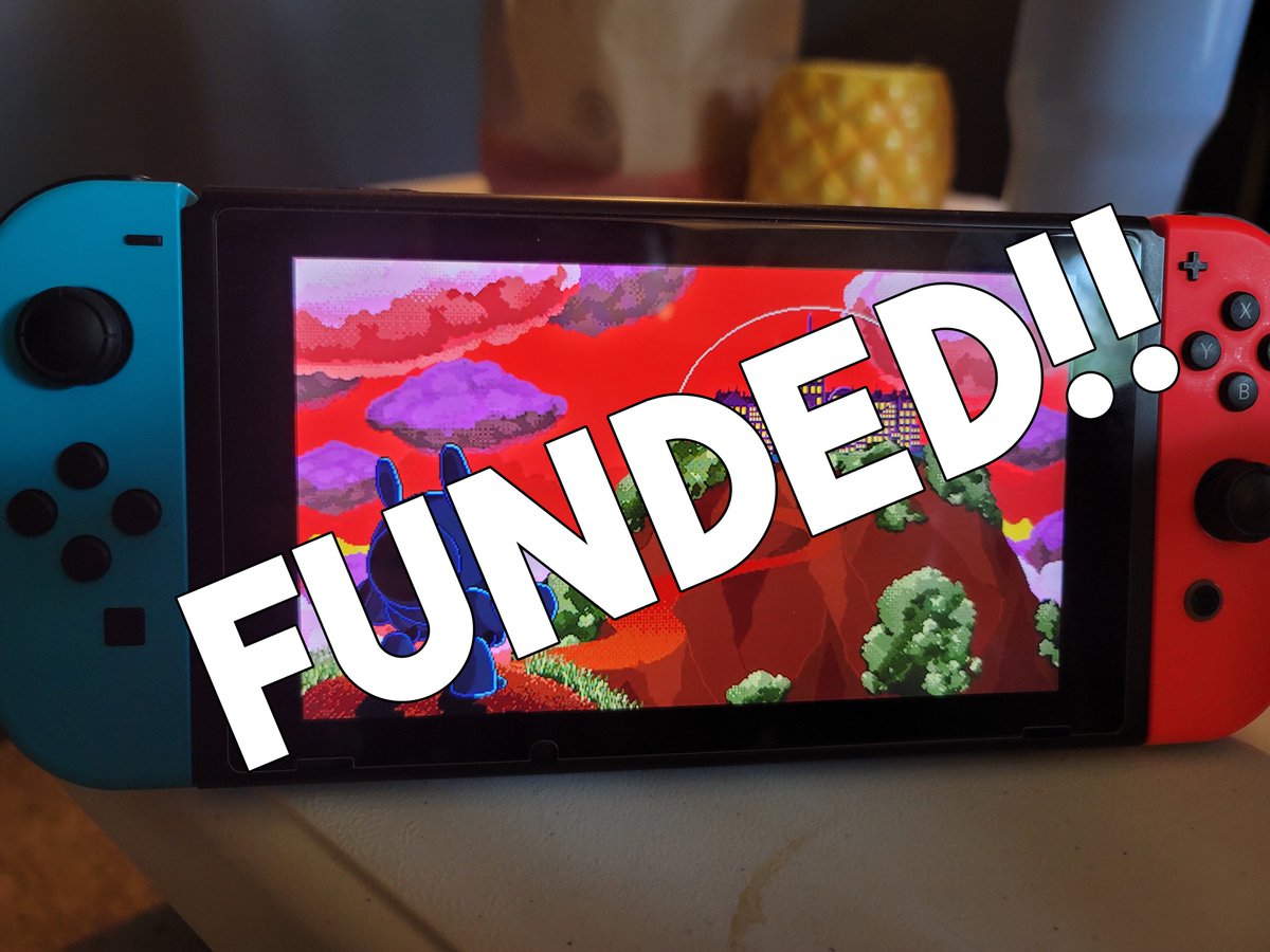 MeatbagStudio's tweet photo. New Kickstarter update! We just hit our Nintendo Switch stretch goal! Thank you all so much for your support. This is a dream come true for us!! Check out the update below! https://t.co/o6WLDl1JWs